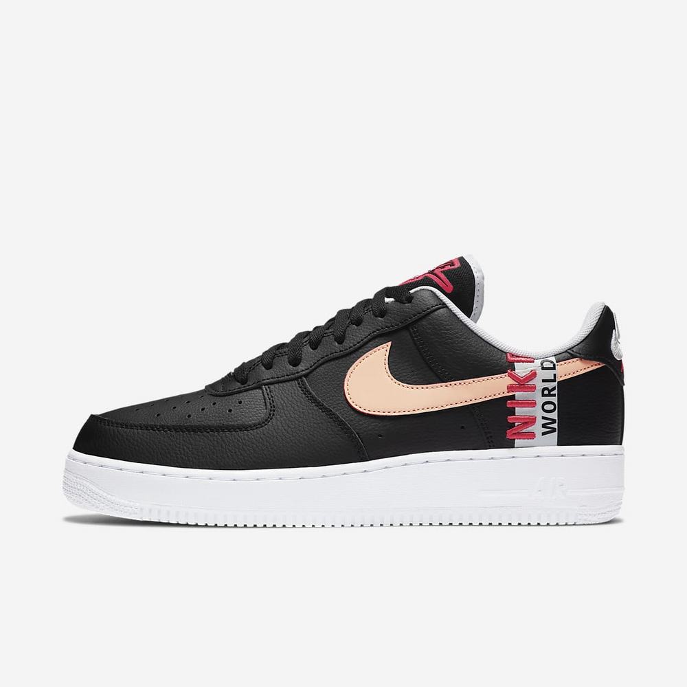 Sneakers Nike Air Force 1 '07 LV8 WW Noir 5384-271 Black/Flash Crimson/White/Crimson Tint Homme | ORE-18580896